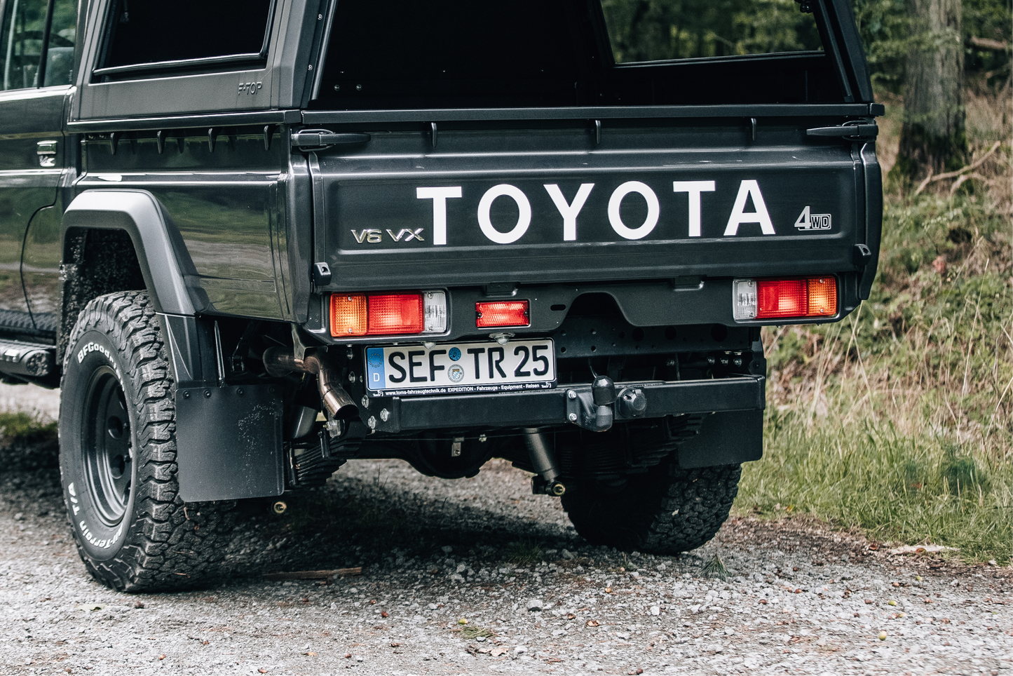 Anhängerkupplung Toyota Land Cruiser J7 geländegängig