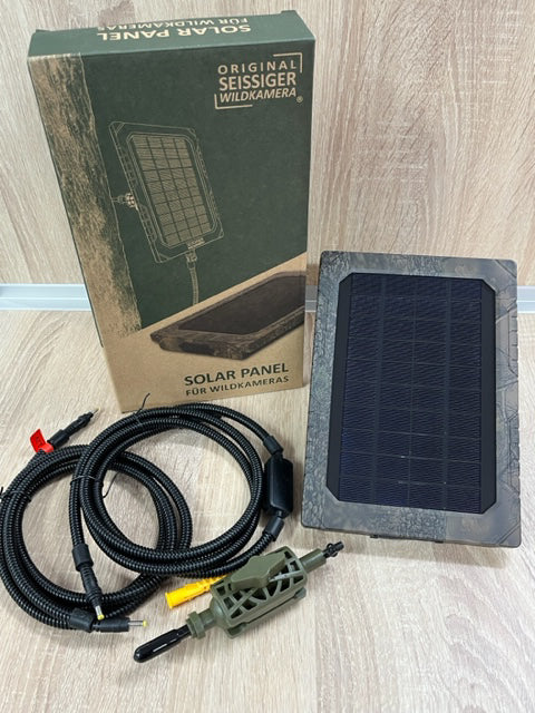 SEISSIGER Solarpanel für Wildkameras